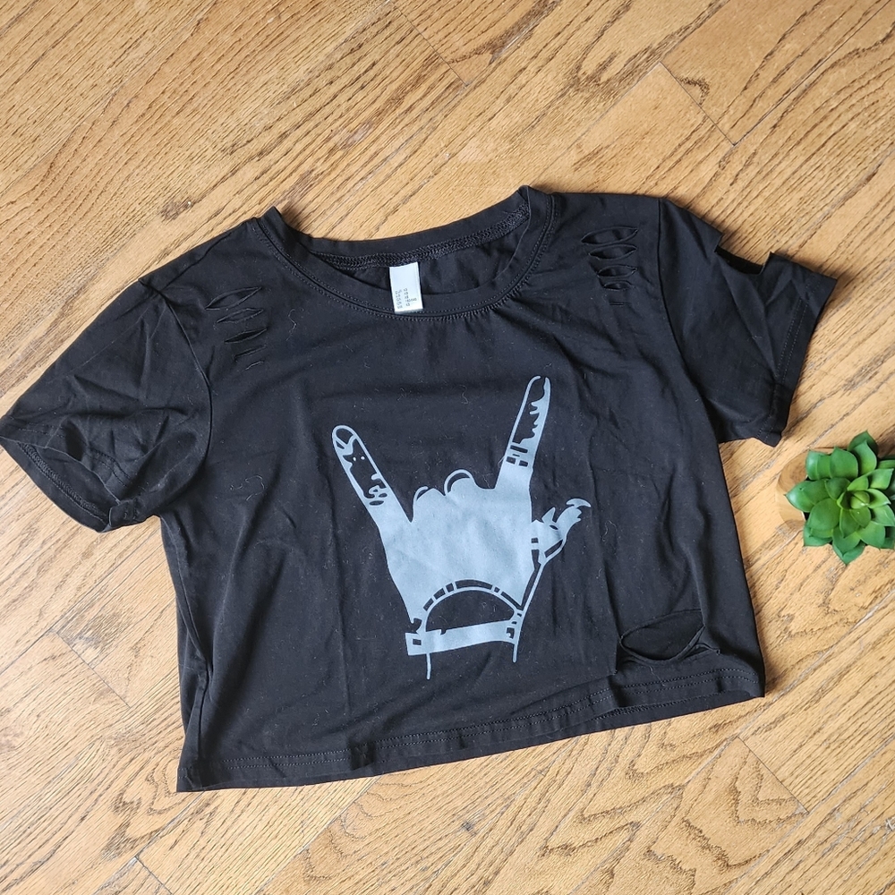 Womens' Cropped T-shirt